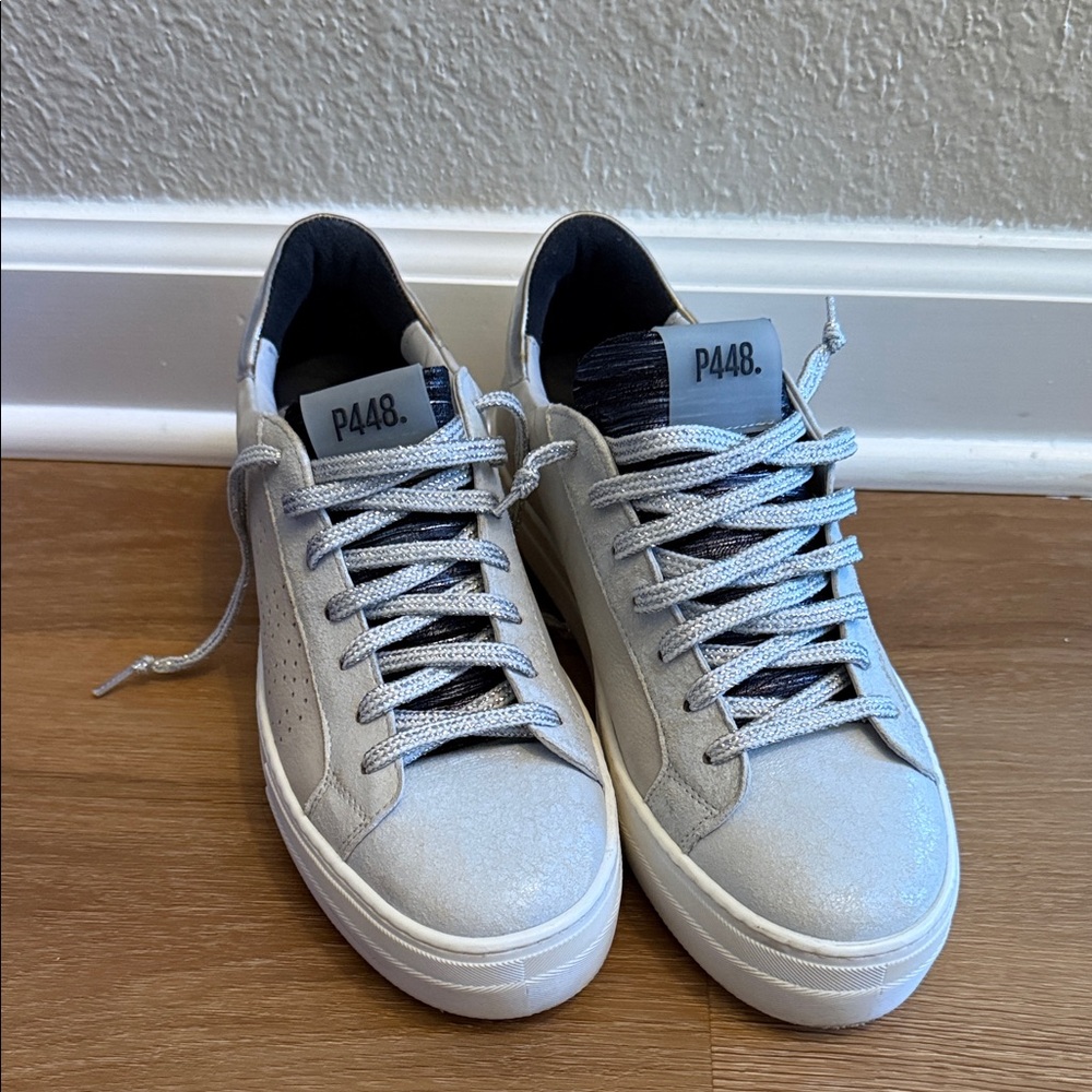P448 Women's Gray Sneakers